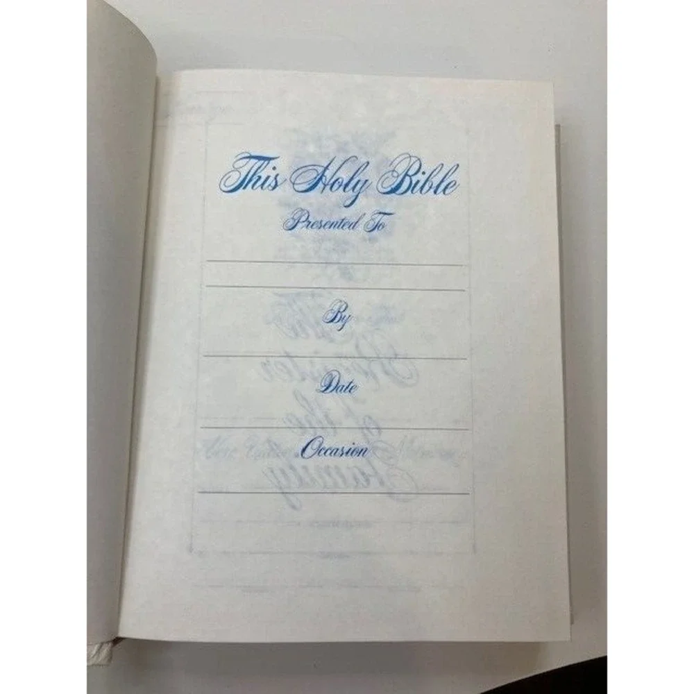 Vintage Holy Bible King James‎ Keepsake Edition 1976 Color Art Prints